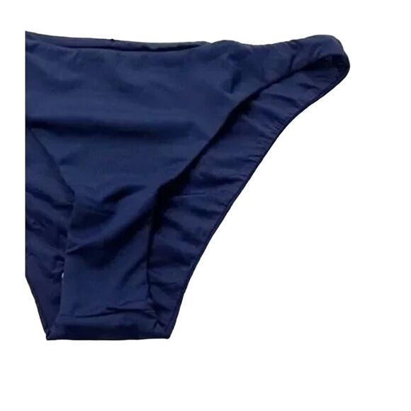 NWT Andie Swim The Cheeky Bottom High Leg Cut Wear High or Low XXL Navy Blue - Picture 9 of 15